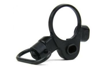 Image of Tacfire AR15 Receiver End Plate With Ambi Qd Sling Swivel Attachments w/Push Button, Black MAR099, EDEMO1