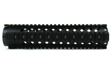 Image of Tacfire AR15 Slim Keymod Free Float Clamp-On Style Hand Guard w/Detachable Rails/10in, Black HG02-10