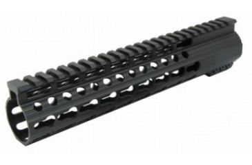 Image of Tacfire AR15 Slim Keymod Free Float Clamp-On Style Hand Guard w/Detachable Rails/12in, Black HG02-12