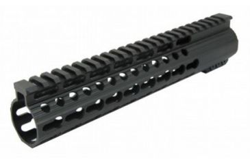 Image of Tacfire AR15 Slim Keymod Free Float Clamp-On Style Hand Guard w/Detachable Rails/12in, Black HG02-12