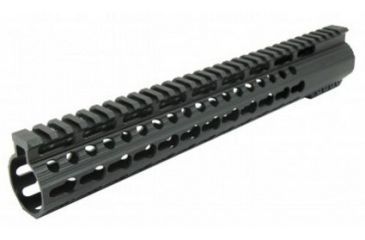 Image of Tacfire AR15 Slim Keymod Free Float Clamp-On Style Hand Guard w/Detachable Rails/15in, Black HG02-15