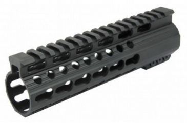Image of Tacfire AR15 Slim Keymod Free Float Clamp-On Style Hand Guard w/Detachable Rails/7in, Black HG02-7
