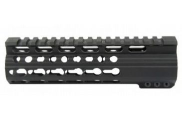 Image of Tacfire AR15 Slim Keymod Free Float Clamp-On Style Hand Guard w/Detachable Rails/7in, Black HG02-7