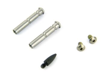 Image of TacFire AR15 Stainless Steel Anti-Walk Hammer/Trigger Pins - Set, Black, MAR108-SS
