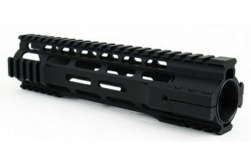 Image of Tacfire AR15 Ultra-Slim Clamp-On Free Float Quad Rail 10in/Mid Length, Version 2, Black HG07-10, EDEMO1