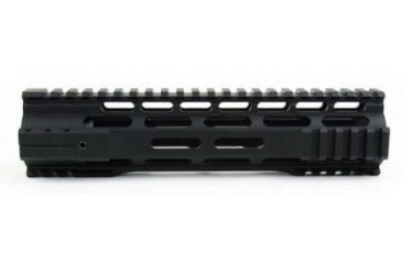 Image of Tacfire AR15 Ultra-Slim Clamp-On Free Float Quad Rail 10in/Mid Length, Version 2, Black HG07-10, EDEMO1