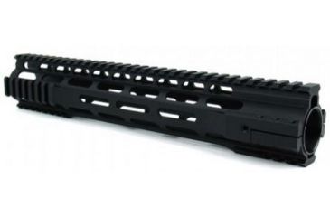 Image of Tacfire AR15 Ultra-Slim Clamp-On Free Float Quad Rail 12in/Rifle Length, Version 2, Black HG07-12, EDEMO1