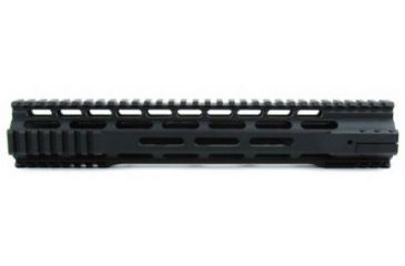 Image of Tacfire AR15 Ultra-Slim Clamp-On Free Float Quad Rail 12in/Rifle Length, Version 2, Black HG07-12, EDEMO1
