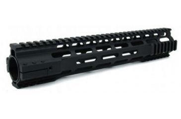 Image of Tacfire AR15 Ultra-Slim Clamp-On Free Float Quad Rail 15in/Extra Length, Version 2, Black HG07-15