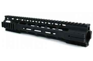 Image of Tacfire AR15 Ultra-Slim Clamp-On Free Float Quad Rail 15in/Extra Length, Version 2, Black HG07-15