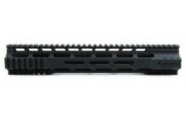 Image of Tacfire AR15 Ultra-Slim Clamp-On Free Float Quad Rail 15in/Extra Length, Version 2, Black HG07-15