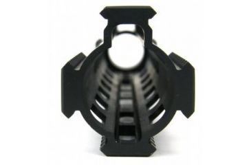 Image of Tacfire AR15 Ultra-Slim Clamp-On Free Float Quad Rail 16.5in/Extended Length, Version 2, Black HG07-16.5
