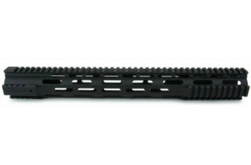 Image of Tacfire AR15 Ultra-Slim Clamp-On Free Float Quad Rail 16.5in/Extended Length, Version 2, Black HG07-16.5