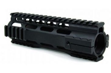 Image of Tacfire AR15 Ultra-Slim Clamp-On Free Float Quad Rail 7in/Carbine Length, Version 2, Black HG07-7