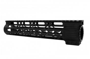 Image of Tacfire AR15 Ultra Slim Clamp-on KeyMod Free Float Hand Guard w/Detachable Rails/GEN 2, Black, 10in, HG10-10