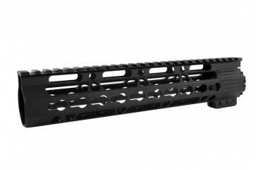 Image of Tacfire AR15 Ultra Slim Clamp-on KeyMod Free Float Hand Guard w/Detachable Rails/GEN 2, Black, 10in, HG10-10