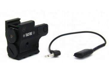 Image of Tacfire Compact/Sub-Compact Pistol Low Temp Green Laser w/Picatinny Rail/Pressure Switch Gen 2, Black LZ002G