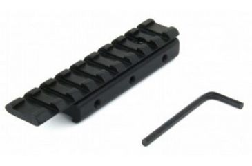 Image of Tacfire Dovetail To Weaver Base Mount, Black MRU004
