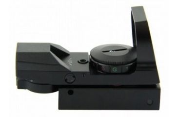 Image of Tacfire Dual Illuminated Reflex Sight With 4 Different Reticles, Black RD007