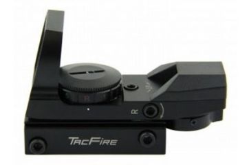 Image of Tacfire Dual Illuminated Reflex Sight With 4 Different Reticles, Black RD007