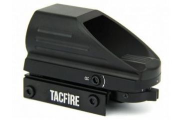 Image of Tacfire Dual IlluminatedSights w/4 Different Reticles, Extended Hood Housing, Black RD006