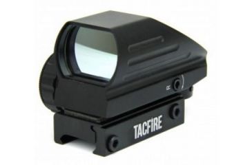 Image of Tacfire Dual IlluminatedSights w/4 Different Reticles, Extended Hood Housing, Black RD006