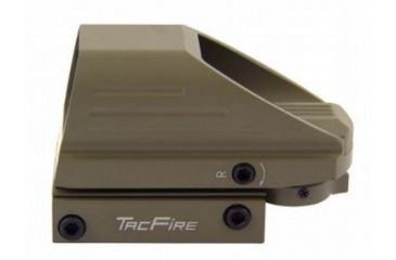 Image of Tacfire Dual IlluminatedSights w/4 Different Reticles, Extended Hood Housing, Tan RD006-T