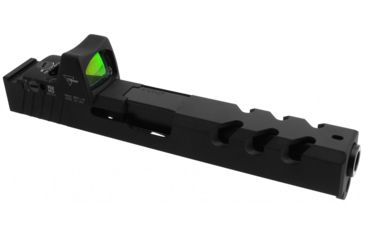 Image of TacFire Glock 17 Slide Stripped w/ RMR Cut 9mm, Gen 3, 416R Steel, Graphite Black, Small, GLK17-KIT
