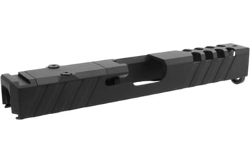 Image of TacFire Glock Slide with Cover Plate, Glock 22, RMR Cut, Ceracoted, Graphite Black, GLKSL22-G2