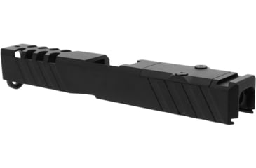 Image of TacFire Glock Slide with Cover Plate, Glock 22, RMR Cut, Ceracoted, Graphite Black, GLKSL22-G2