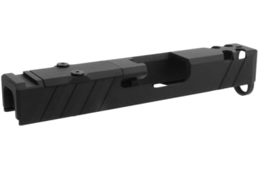 Image of TacFire Glock Slide with Cover Plate, Glock 26, RMR Cut, Ceracoted, Graphite Black, GLKSL26-G2
