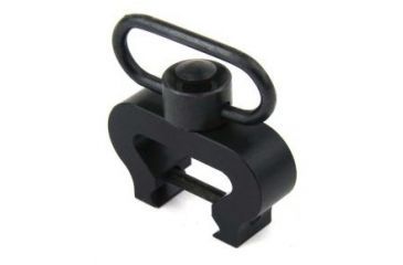 Image of Tacfire Heavy Duty Sling Rail Mount w/Quick Release Push Button Swivel/One Sling Slot, Black MAR081