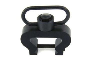 Image of Tacfire Heavy Duty Sling Rail Mount w/Quick Release Push Button Swivel/One Sling Slot, Black MAR081