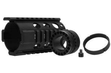 Image of TacFire HG-05 Free-Float Handguard, Quad Rail, Pistol Length, AR-15, 4 inch, Black, HG05-4
