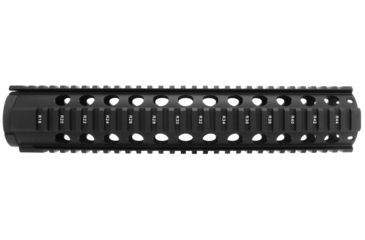 Image of TacFire HG-05 Free-Float Handguard, Quad Rail, Rifle Length, AR-15, 12 inch, Black, HG05-12, EDEMO1