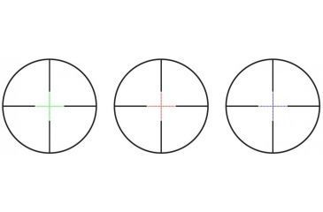 Image of Tacfire Illuminated Red/Green/Blue Mil-Dot Reticle