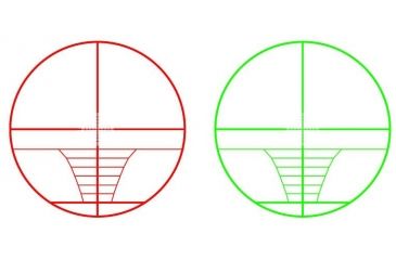 Image of Tacfire Illuminated Red/Green Rangefinder Reticle