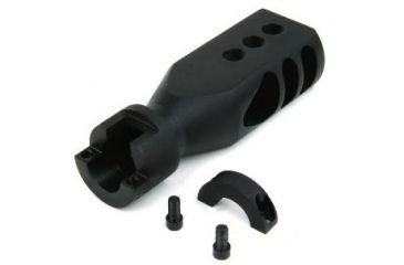 Image of Tacfire Mosin Nagant 91/30 Bolt-On Tanker Style Muzzle Brake/Steel, Black MZ4002, EDEMO1
