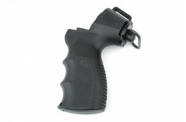 Image of Tacfire Mossberg 500 Pistol Grip W/Sling Swivel End Cap/ QD Push Button, Black, MSG012