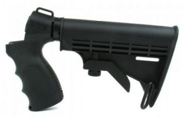 Image of Tacfire Mossberg 500 Shotgun Pistol Grip w/6 Position Stock, Black MSG004