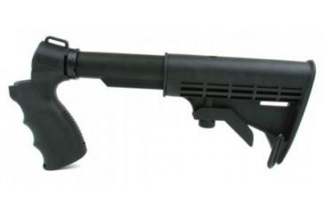 Image of Tacfire Mossberg 500 Shotgun Pistol Grip w/6 Position Stock, Black MSG004