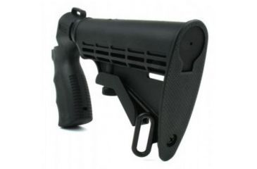 Image of Tacfire Mossberg 500 Shotgun Pistol Grip w/6 Position Stock, Black MSG004