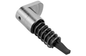 Image of TacFire Nickel Plated Teardrop Forward Assist, Black, MAR094TD-N