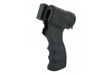 Image of Tacfire Remington 870 Shotgun Pistol Grip For 6-Position Stock w/5 Side 1in Shotgun Mag Tube Mount, Black, MSG015