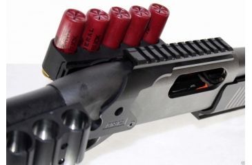 Image of Tacfire Remington 870 Side Saddle Mount, Black, MSG013