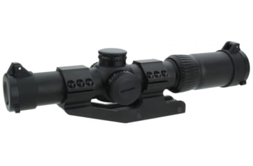 Image of TacFire SC1424-G2-D SC1424-G2 Black 1-4x 24mm Illuminated Red Dot Reticle