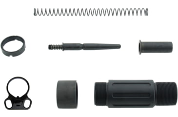Image of TacFire Short Pistol Buffer Tube Kit w/ Ambidextrous Endplate, 3.5 in, Black, Small, MAR139-B