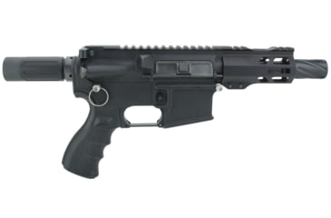Image of TacFire Short Pistol Buffer Tube Kit w/ QD Endplate, 3.5 in, Black, Small, MAR139-C