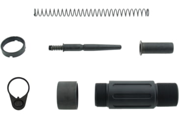 Image of TacFire Short Pistol Buffer Tube Kit w/ Standard Endplate, 3.5 in, Black, Small, MAR139-A