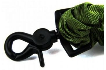 Image of Tacfire Single Point Double Bungee Rifle Sling/Snap-On Steel Clip, Green SL001OD